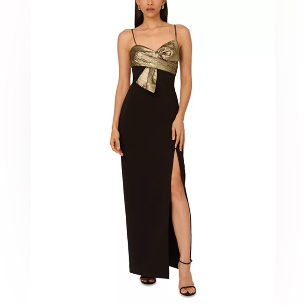 Liv Foster Contrast Twist Gown